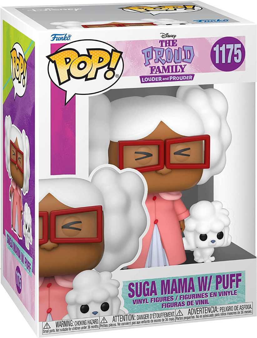 Proud Family, Louder and Prouder #1075 - Suga Mama with Puff - Funko Pop! Disney*