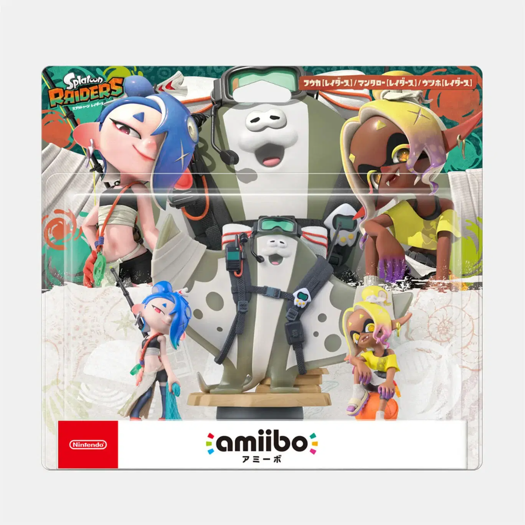 Amiibo Surimi Union Set for Splatoon Raiders (JP)