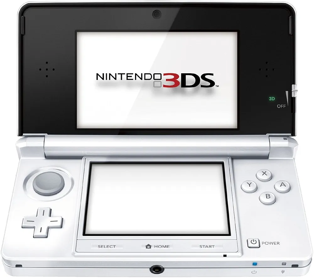 Nintendo 3DS Console - White (Renewed) (EUR)