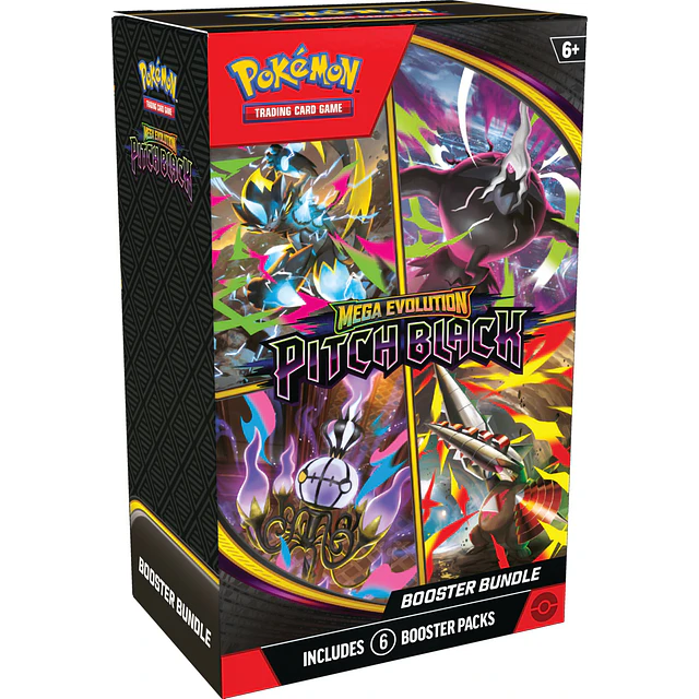 Pokemon TCG: Mega Evolution - Pitch Black - Booster Bundle (SPANISH) (LATAM)