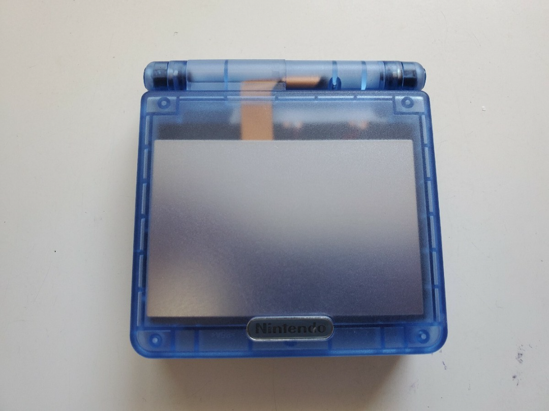 Nintendo Gameboy Advance SP - Clear Blue (Renewed)