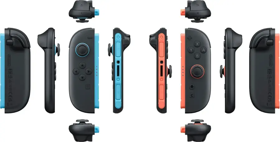 Joy-Con 2 (L)/(R) Light Blue / Light Red - Nintendo Switch 2 (US)