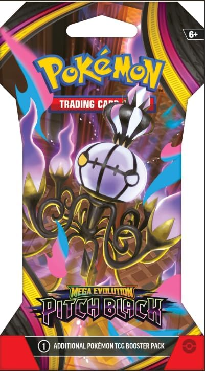 Pokemon TCG: Mega Evolution - Pitch Black Sleeved Booster Pack (US)