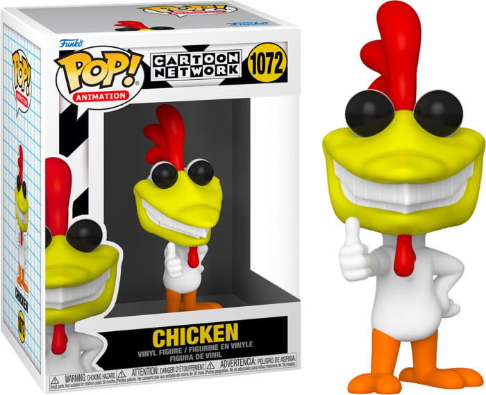 Cow & Chicken #1072 - Chicken  - Funko Pop! Animation*