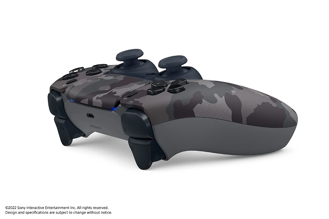PlayStation DualSense Wireless Controller - Gray Camouflage - PlayStation 5 (US)