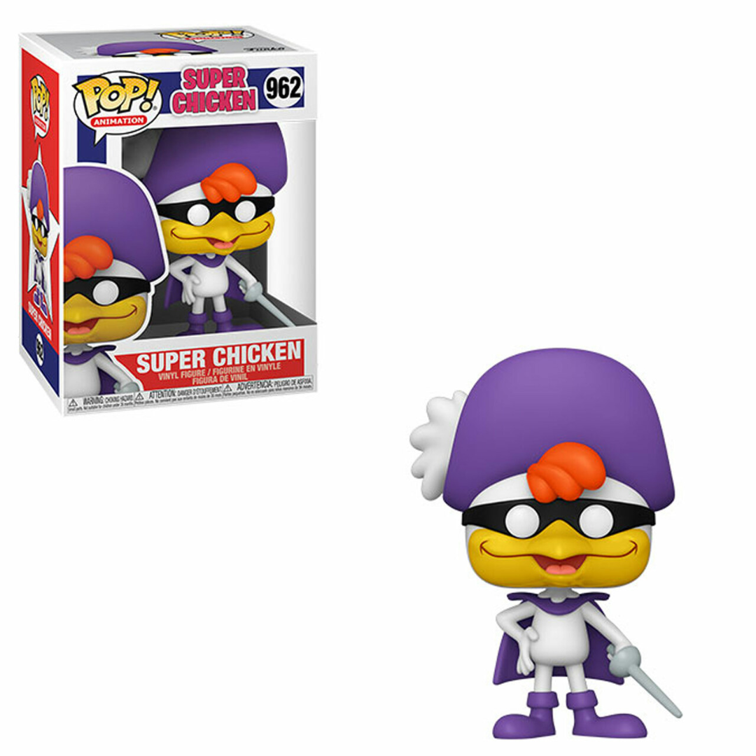Super Chicken #962 - Super Chicken - Funko Pop! Animation*
