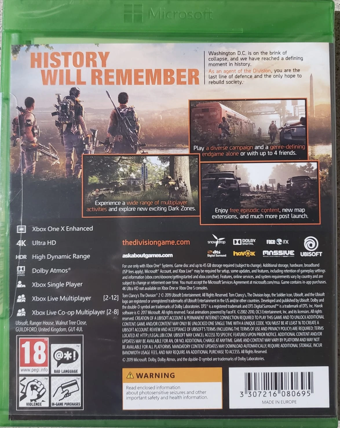 Tom Clancy's The Division 2 (EUR)*