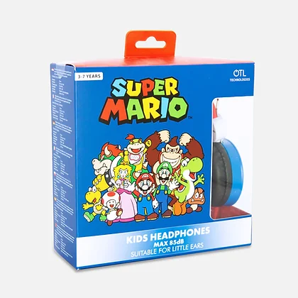 Super Mario Red/Blue Kids Core Headphones (EUR)