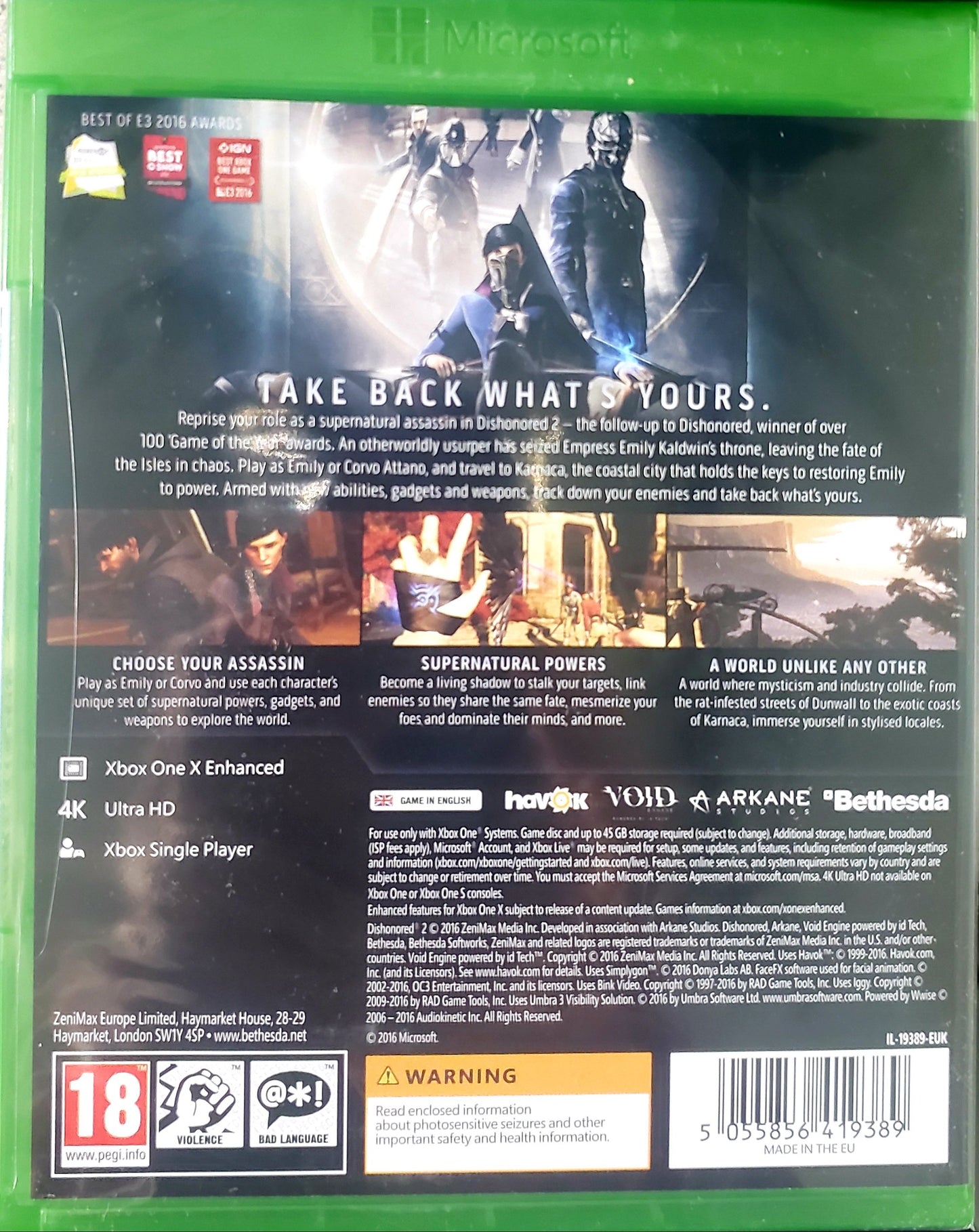 Dishonored 2 (EUR)*