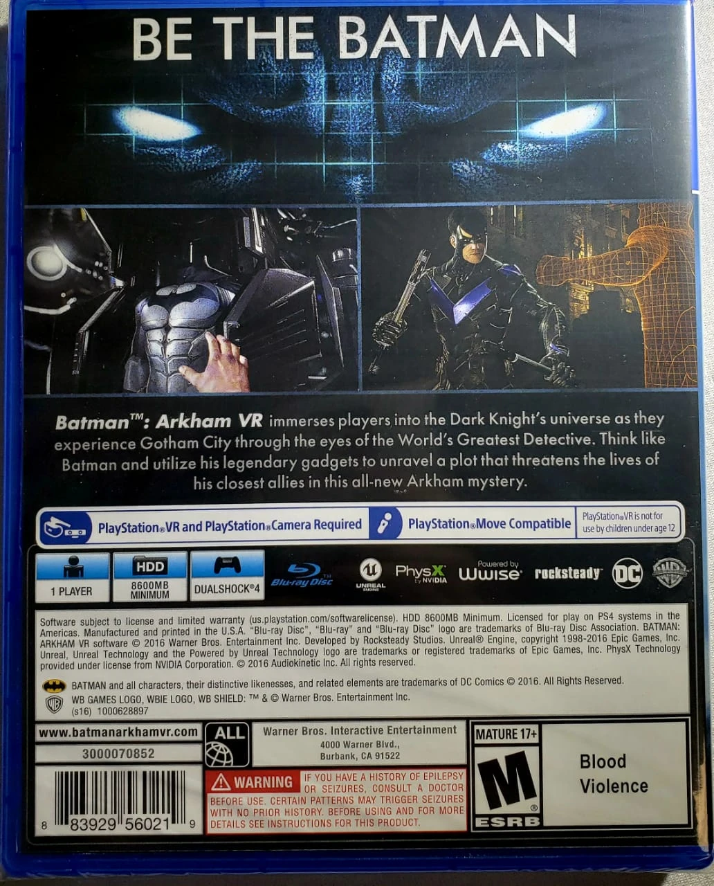 Batman: Arkham VR (US)*