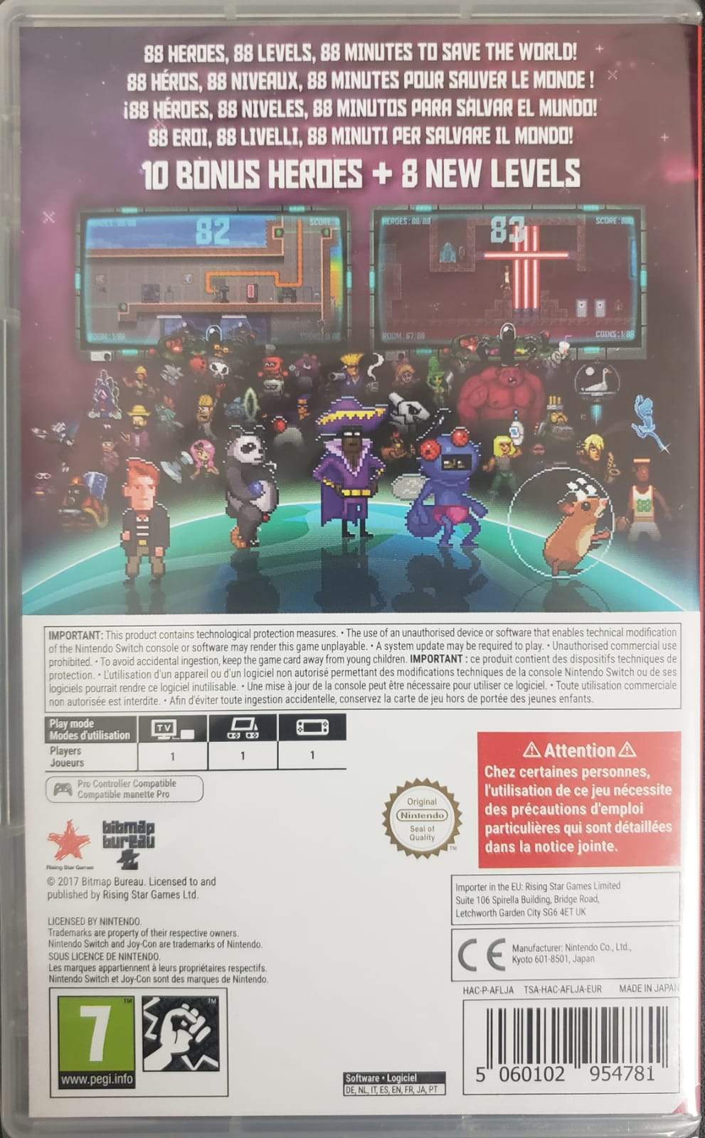 88 Heroes: 98 Heroes Edition (EUR)*