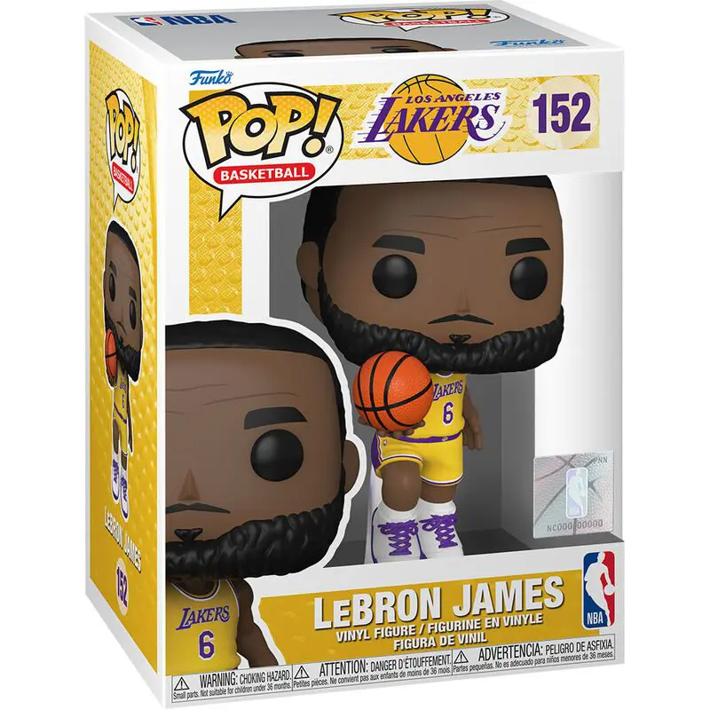 NBA Los Angeles Lakers #152 - Lebron James - Funko Pop! Basketball
