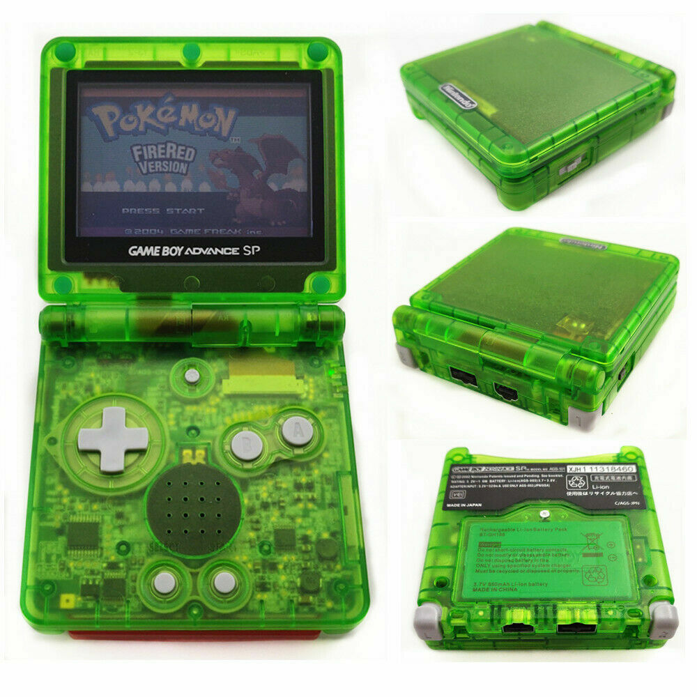 Nintendo Game Boy Advance SP Transparent Green (Renewed)