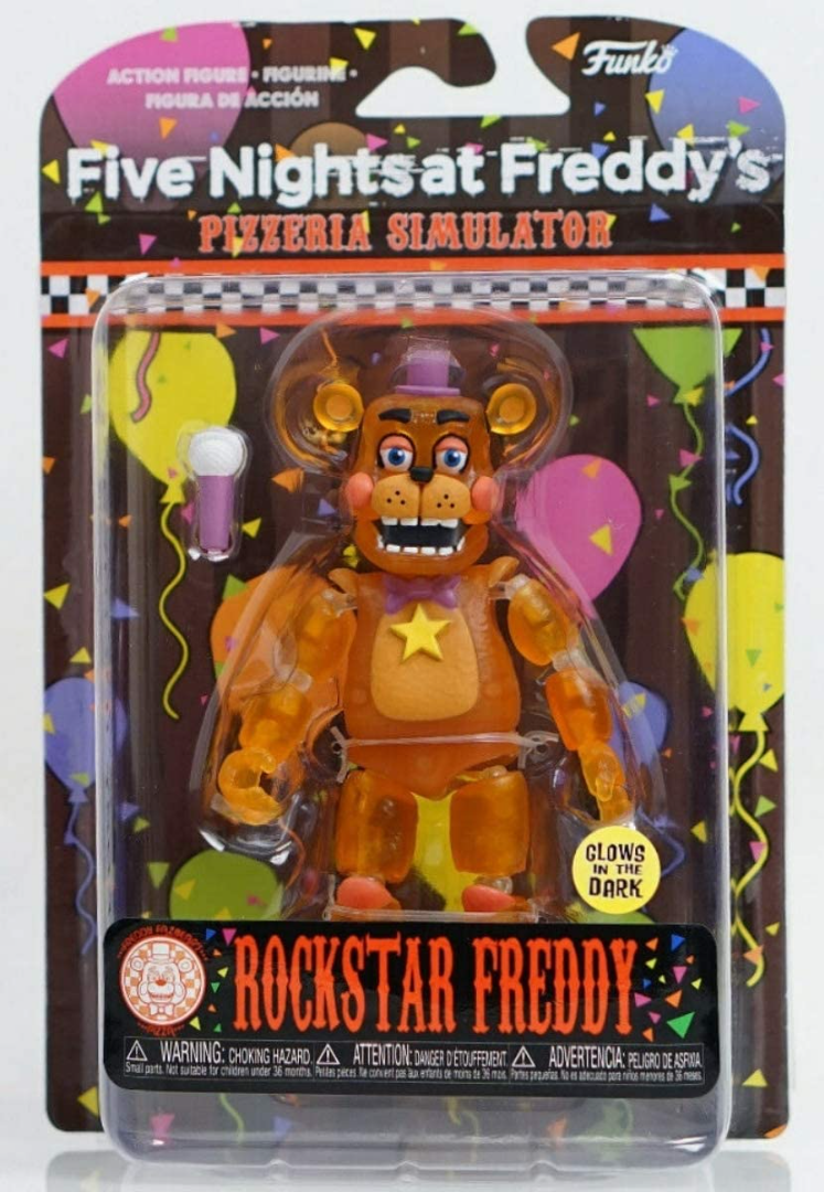 Five Nights at Freddy's Pizza Simulator - Rockstar Freddy - Funko Action Figure*