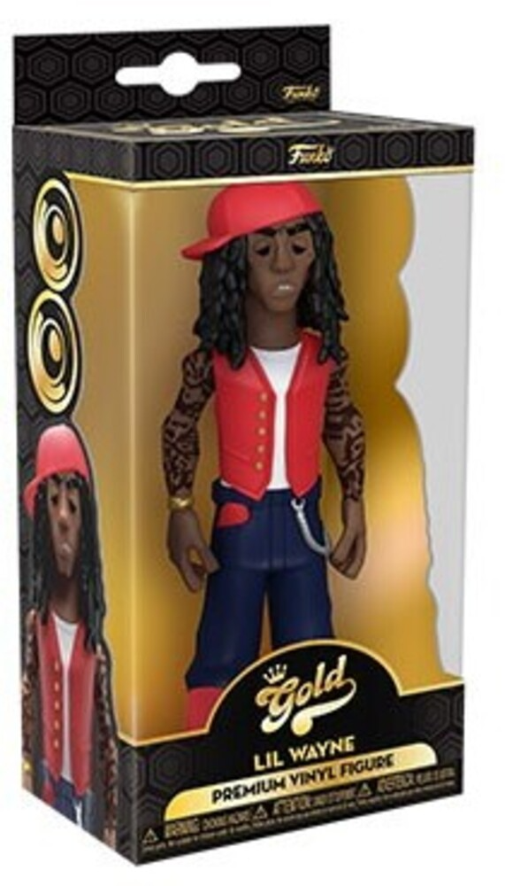 Gold Vinyl - Lil Wayne 5 - Funko Pop! Premium Vinyl