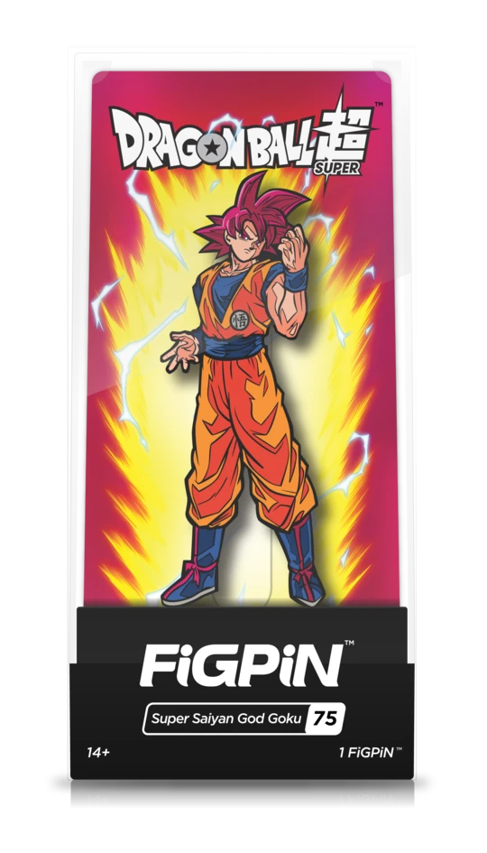 FiGPiN - Dragon Ball Super #75 - Super Saiyan God Goku