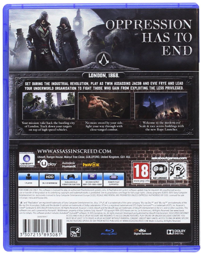 Assassin's Creed Syndicate (EUR)*