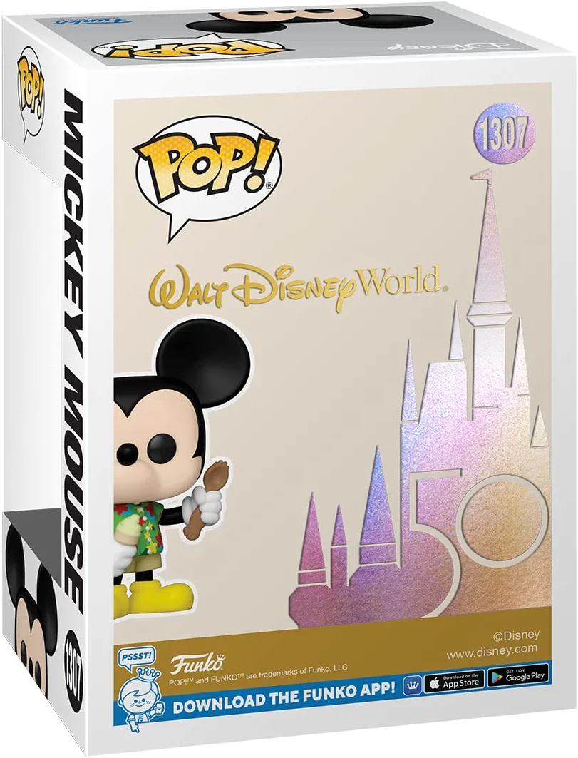 Walt Disney World 50th Anniversary #1307 - Aloha Mickey - Funko Pop! Disney*