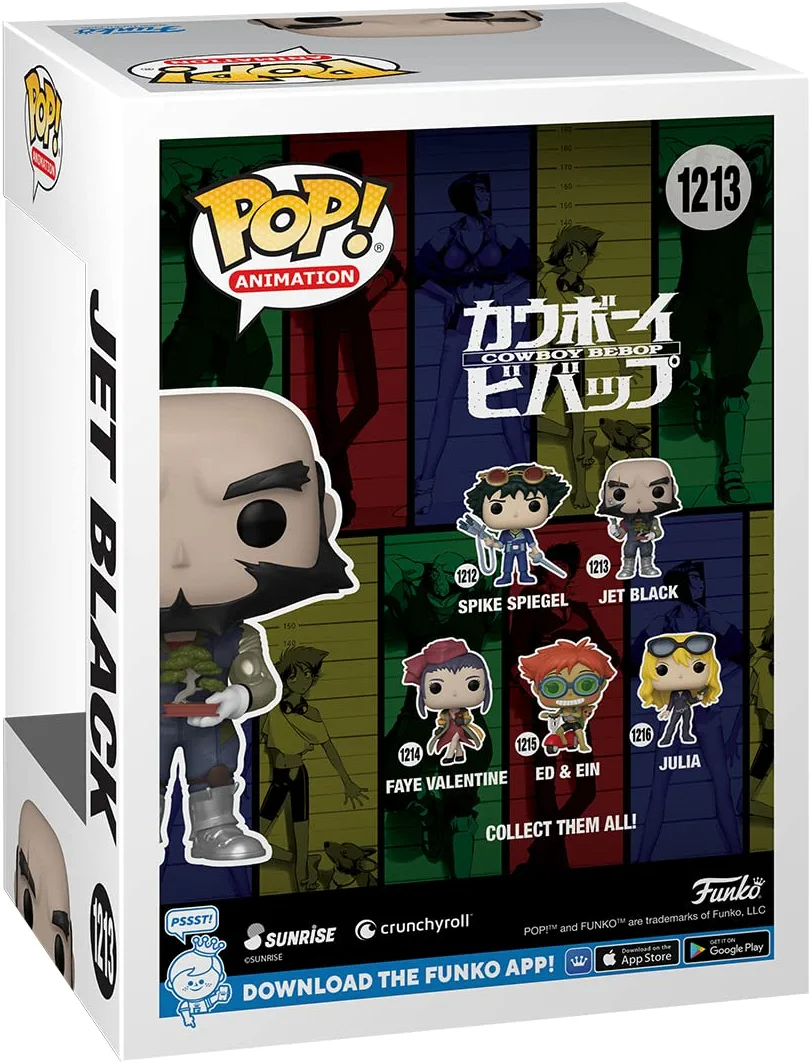 Cowboy Bebop #1213 - Jet with Bonsai - Funko Pop! Animation *