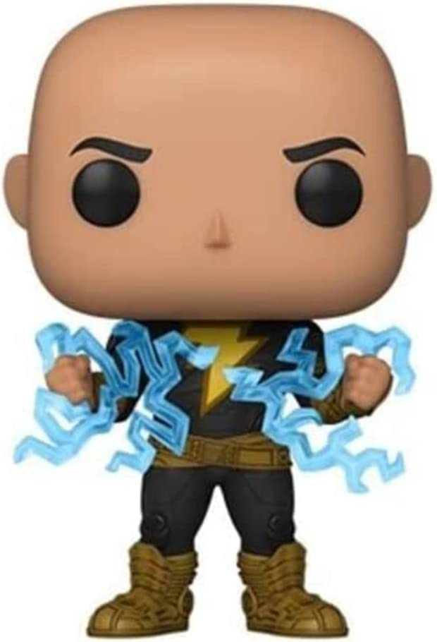 Black Adam #1232 - Black Adam No Cape with Lighting Chest - Funko Pop! Movies*