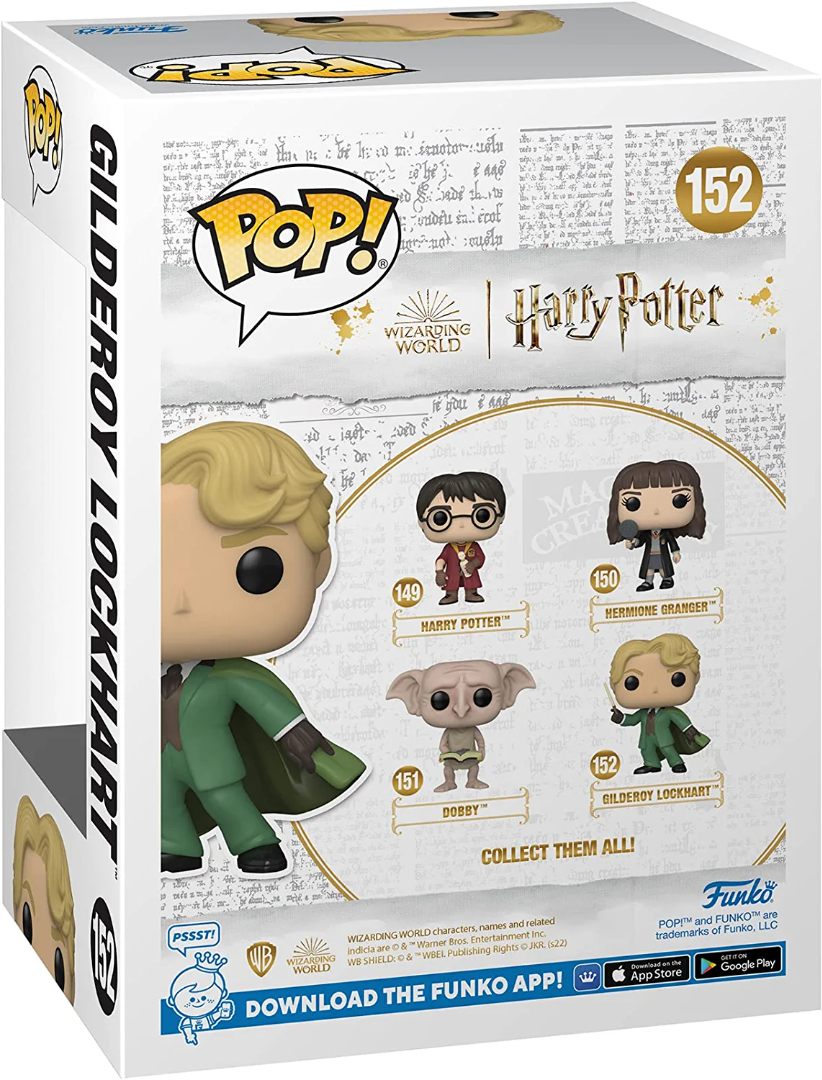 Harry Potter: Chamber of Secrets 20th Anniversary #152 - Gilderoy Lockhart - Funko Pop! Movies*