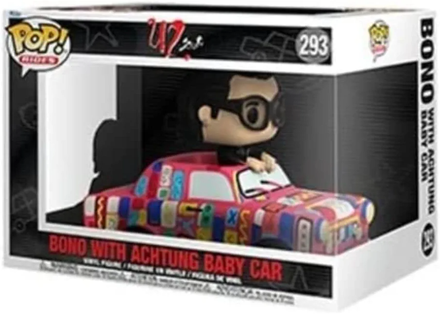 U2 #293 - Bono with Achtung Baby Car - Funko Pop! Rocks