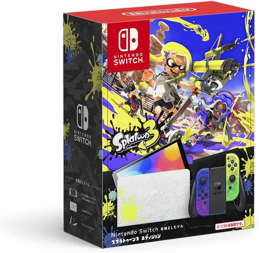 Nintendo Switch – OLED Model Splatoon 3 Special Edition (JP Nintendo Switch – OLED Model Splatoon 3 Special Edition (JP