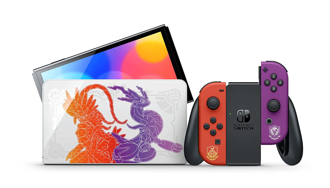 Nintendo Switch – OLED Model: Pokémon Scarlet & Violet Edition (UAE)