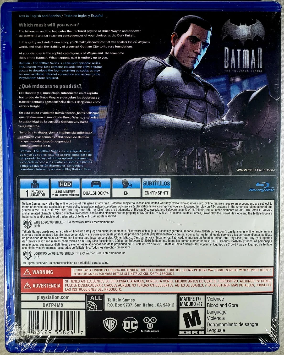 Batman: The Telltale Series (US)*
