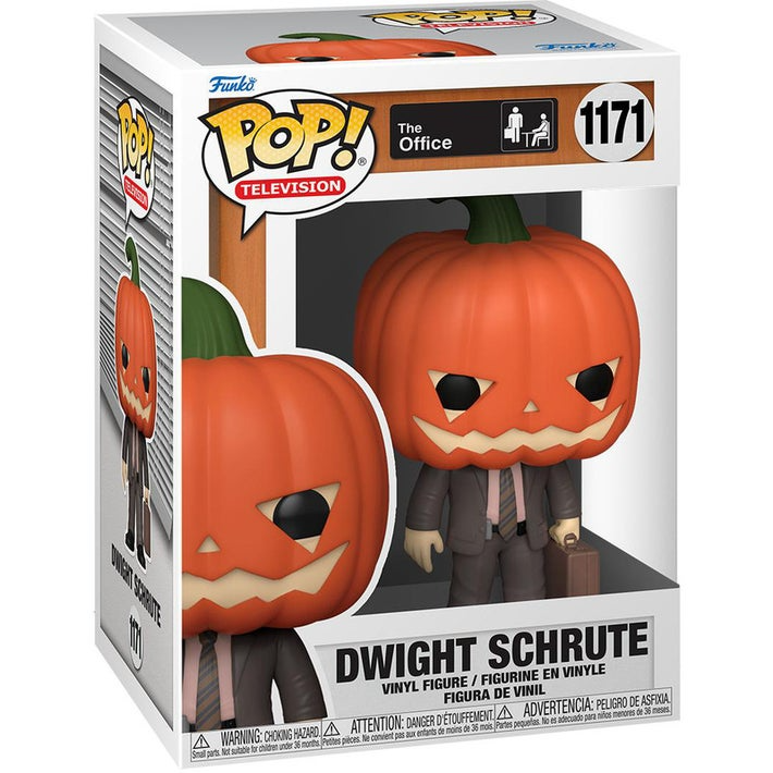 The Office #1171 - Dwight with Pumpkinhead - Funko Pop! TV