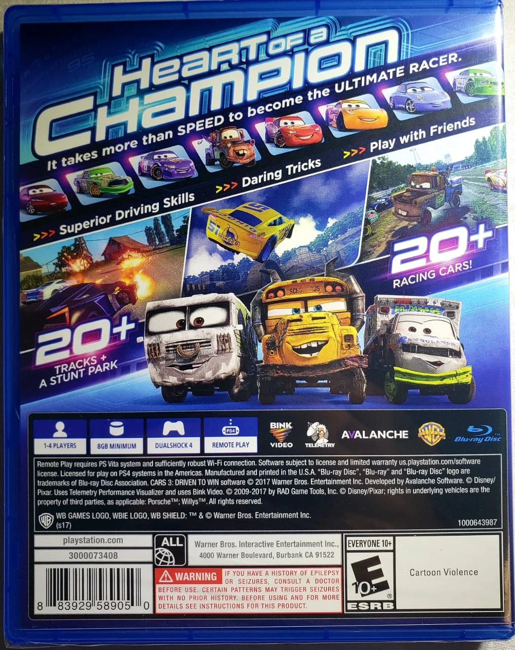 Cars 3: Driven to Win (US)