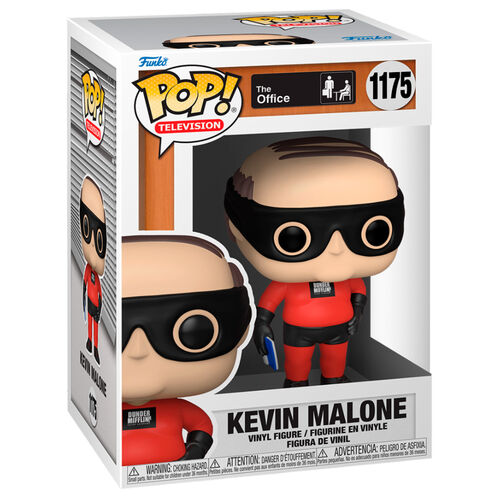 The Office #1175 - Kevin as Dunder Mifflin Superhero - Funko Pop! TV