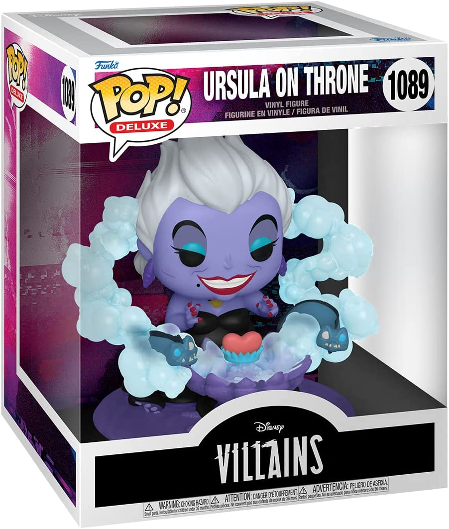 Disney Villains #1089 - Ursula on Throne - Funko Pop! Deluxe*