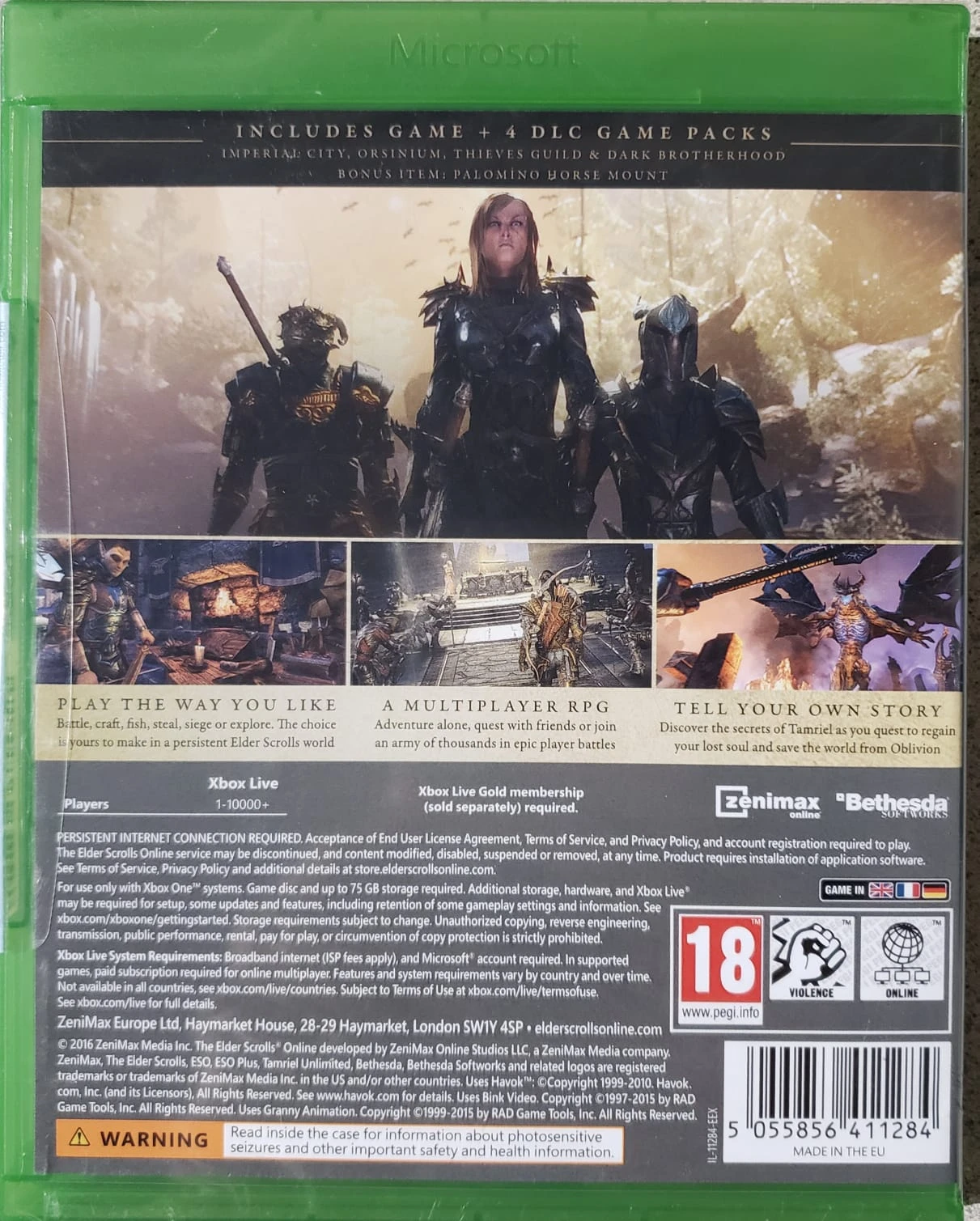 The Elder Scrolls Online Gold Edition (EUR)*