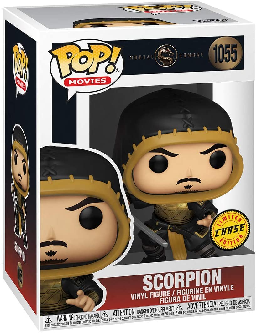 Mortal Kombat #1055 - Scorpion (CHASE) - Funko Pop! Movies