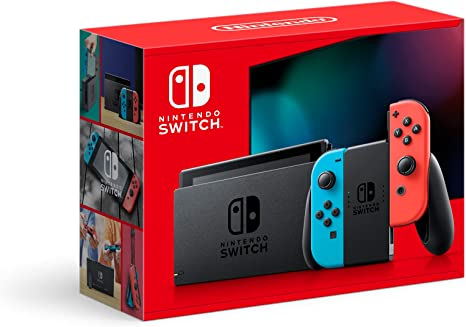 Nintendo Switch™ with Neon Blue and Neon Red Joy‑Con (JP)*