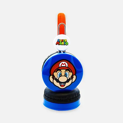 Super Mario Red/Blue Kids Core Headphones (EUR)