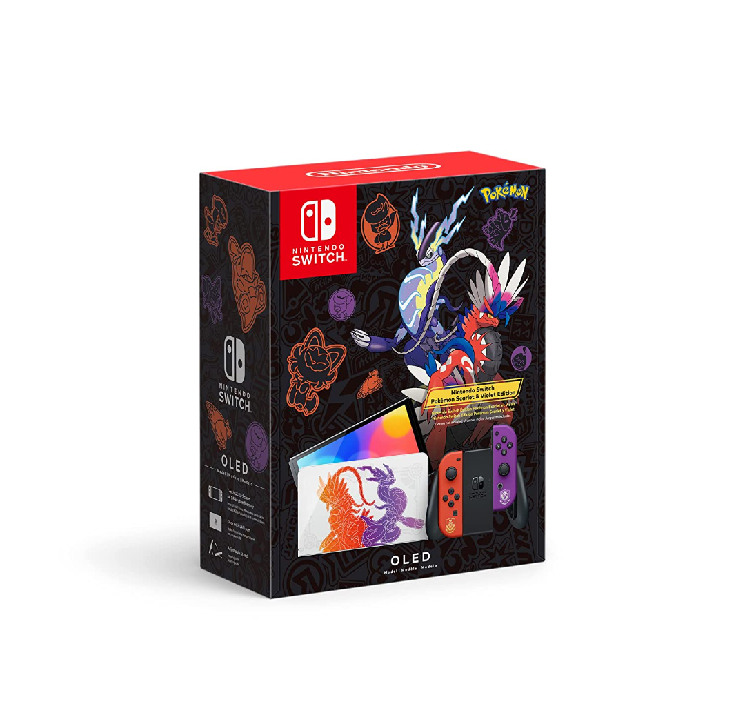 Nintendo Switch – OLED Model: Pokémon Scarlet & Violet Edition (UAE)