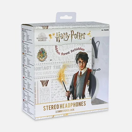 Harry Potter Hogwarts Crest Teen stereo Headphones (EUR)