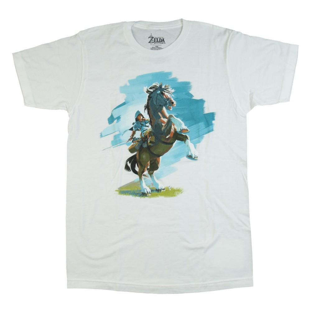 The Legend of Zelda Breath of the Wild Mounted Horse Tshirt