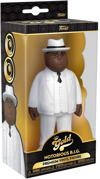 Biggie Smalls - Funko Pop! Vinyl Gold White Suit 5*