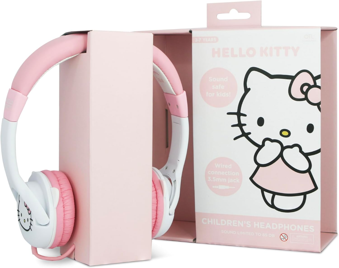 OTL Hello Kitty Wired Headphones with 3D Moulded Ears (EUR)