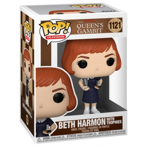 The Queen's Gambit #1121 - Beth Harmon with Trophies - Funko Pop! TV*