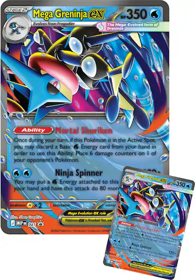 Pokemon TCG: Mega Greninja ex Premium Collection (US)