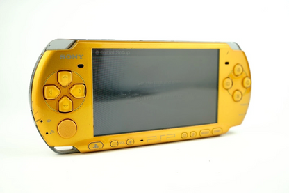 Sony PlayStation 3000 PSP Bright Yellow (Renewed) (EUR)