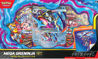 Pokemon TCG: Mega Greninja ex Premium Collection (US)