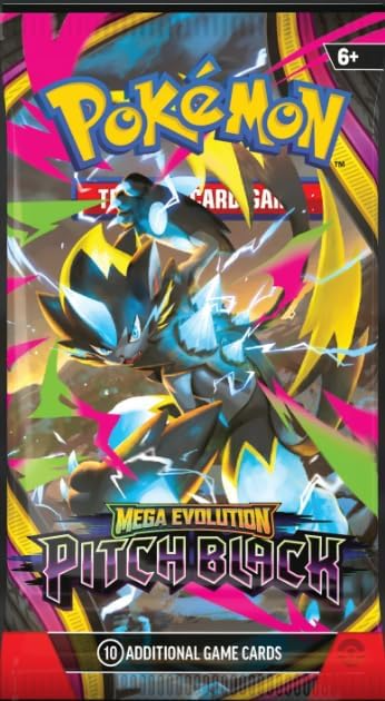Pokemon TCG: Mega Evolution - Pitch Black Sleeved Booster Pack (US)