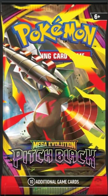 Pokemon TCG: Mega Evolution - Pitch Black Sleeved Booster Pack (US)