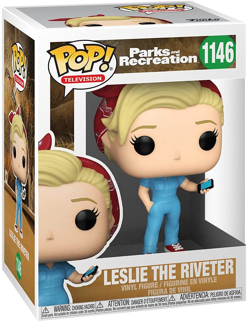 Parks and Rec #1146 - Leslie The Riveter - Funko Pop! TV*