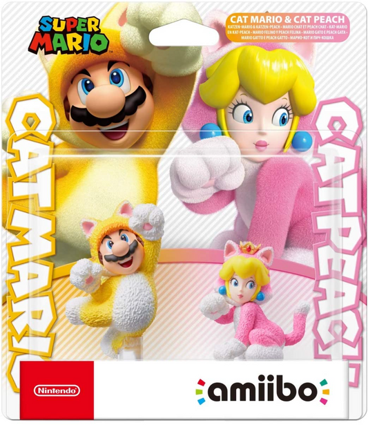 Amiibo Cat Mario & Cat Peach  (Super Mario Series) (EUR)